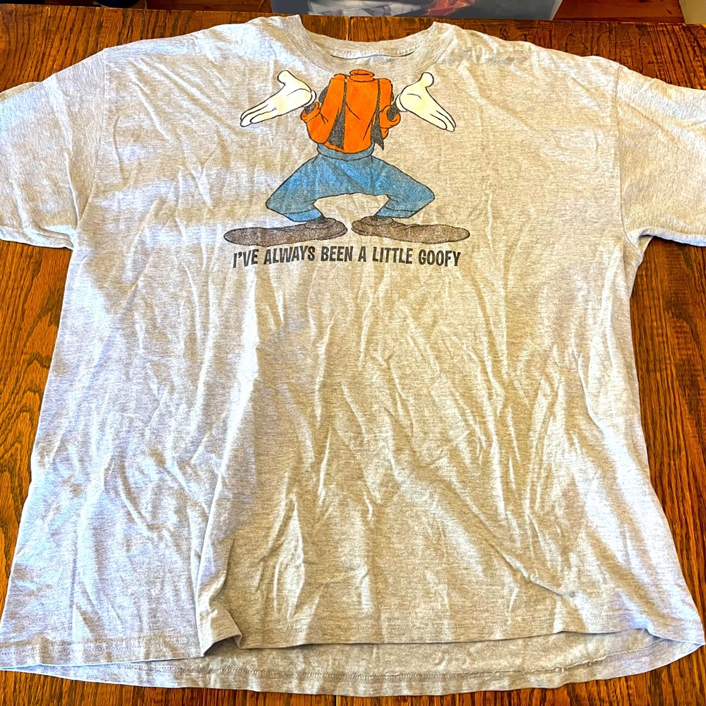 Goofy Walt Disney World Gray T-Shirt XL